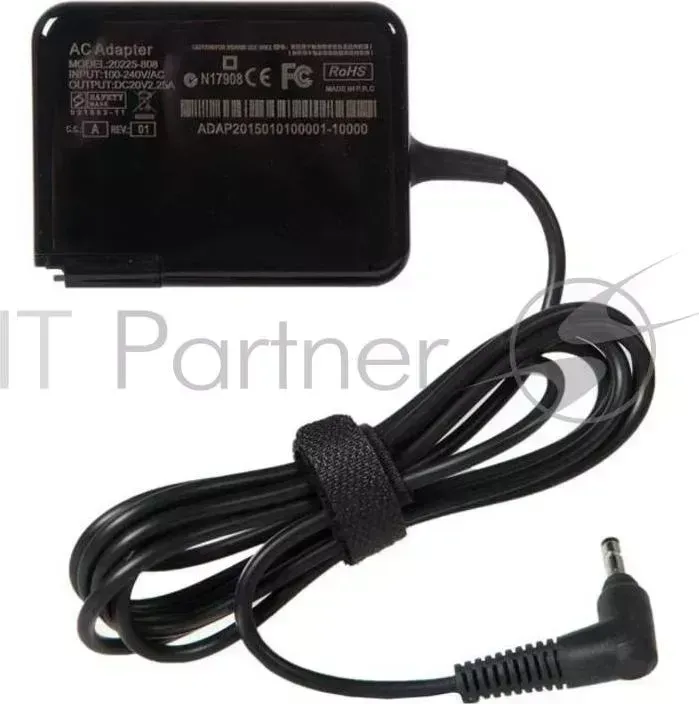 Блок питания для LENOVO 20V 2.25A 45W, 4.0x1.7 мм