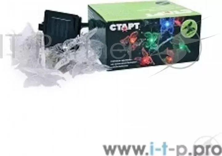 Гирлянда СТАРТ САД 24 Бабочки в виде 24 фонариков, LED, 3 Вт Прожекторы, светильники для уличного освещения 24LED_ { в 24 3 }