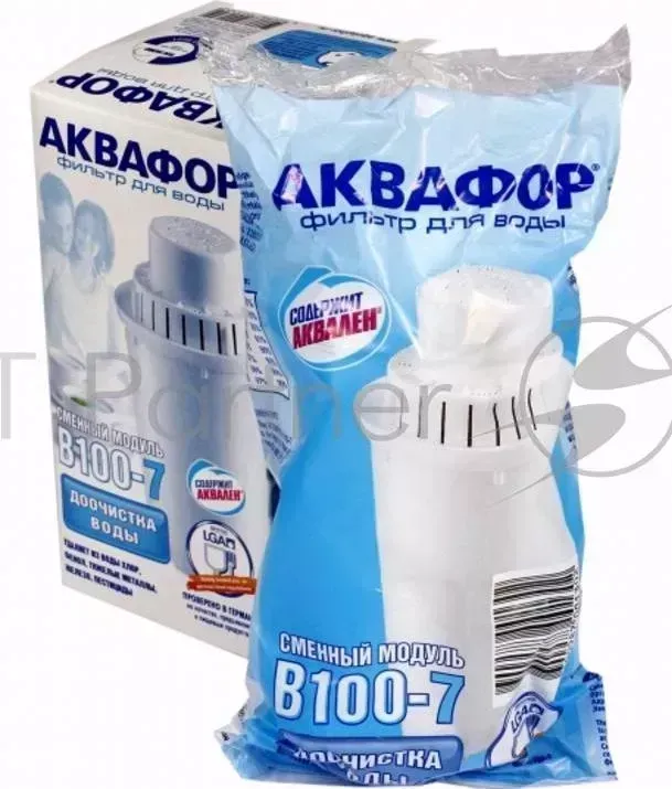 Картридж АКВАФОР B100-7 для кувшинов ресурс:300л (упак.:1шт)