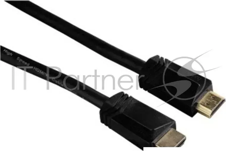 Кабель аудио-видео Hama High Speed HDMI (m)/HDMI (m) 5м. Позолоченные контакты черный 3зв (00122106) HAMA m m 5m Ethernet