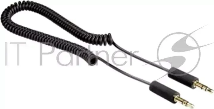 Кабель аудио Hama H-93775 Jack 3.5 (m)/Jack 3.5 (m) 0.5м. черный (00093775) HAMA H 93775 мм m m стерео 0.5 м витой