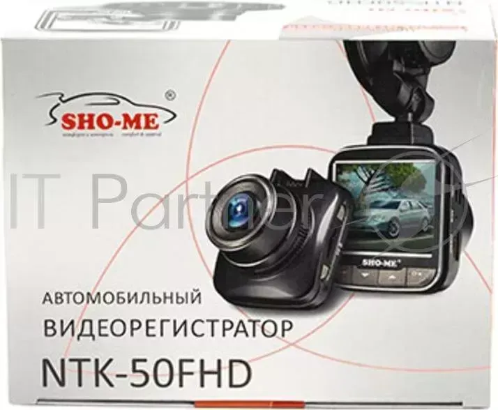 Видеорегистратор Sho-Me NTK-50FHD черный 1080x1920 1080p 170гр.