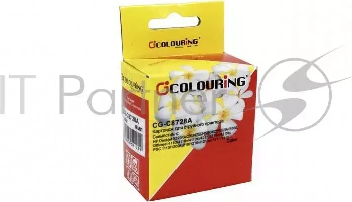 Картридж CG-C8728A для принтеров HP DJ 3320/3420/3845 Color водн COLOURING HP DJ