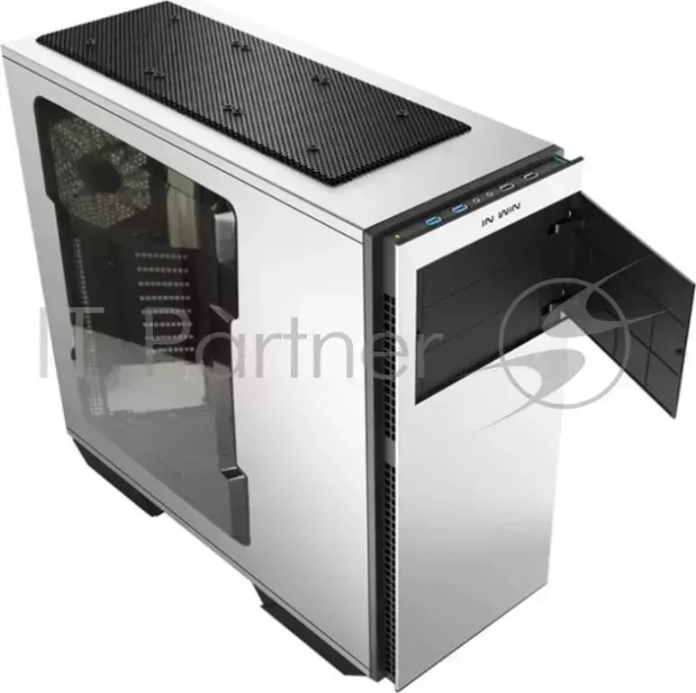 Корпус Full Tower InWin BX146W(707) U3*2+U2*2A(HD)+FAN (без блока питания) форм-фактор ATX, mATX, EATX, Mini-ITX спереди: USB x4, наушн., микр. матери