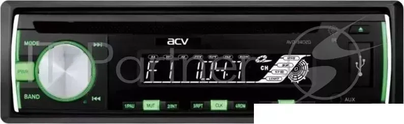 Автомагнитола CD DVD ACV AVD 3402G 1DIN 4x45Вт