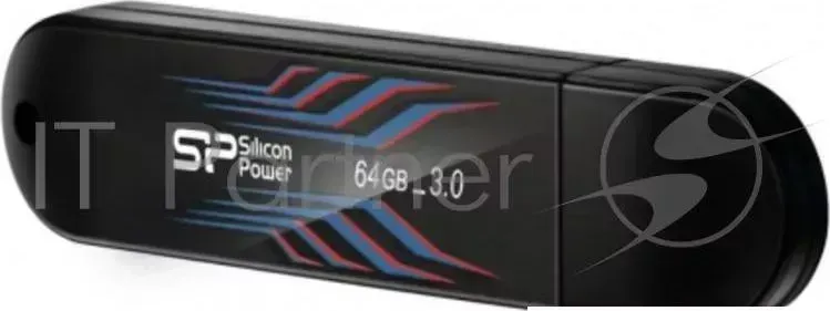 Флеш Диск SILICON POWER 64Gb Blaze B10 SP064GBUF3B10V1B USB3.0 черный
