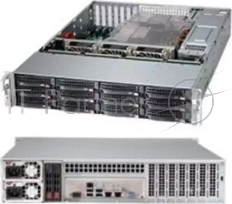 Корпус SuperMicro CSE-826BE26-R1K28LPB 2x1280W черный Supermicro CSE 826BE26 R1K28LPB 12x3,5" HS HDD, CSE 826BE26 R1K28LPB