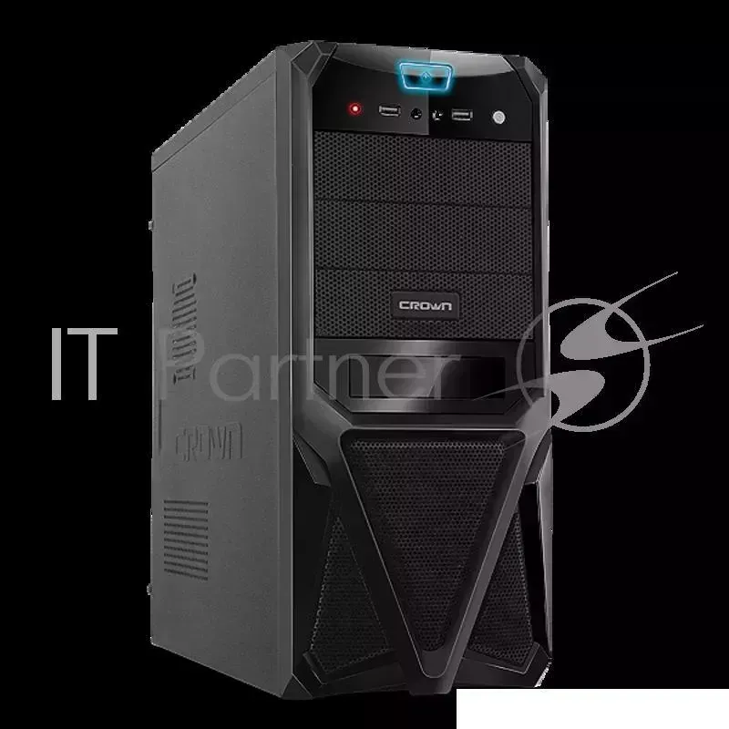 Корпус CROWN Корпус Miditower CMC-SM161 black ATX (CM-PS450W smart) CROWN а Кроун CMC SM161 CM PS450W smart