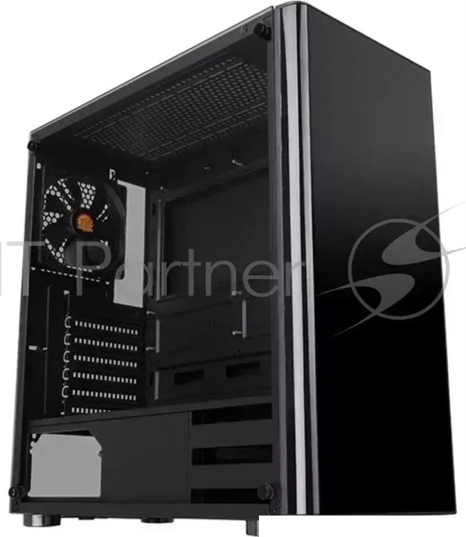 Корпус Thermaltake V200 TG (CA-1K8-00M1WN-00) ATX / win / black / no PSU / Tempered Glass