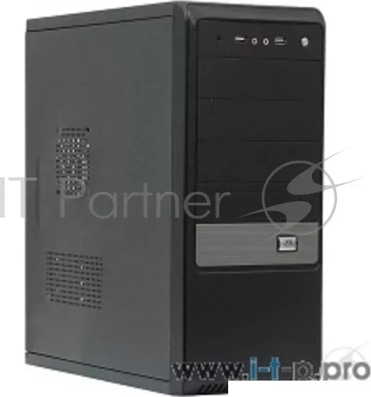 Корпус Miditower SP Winard 3067 C w/o PSU black/silver 2*USB 2*Audio 24pin ATX Super Power SP C