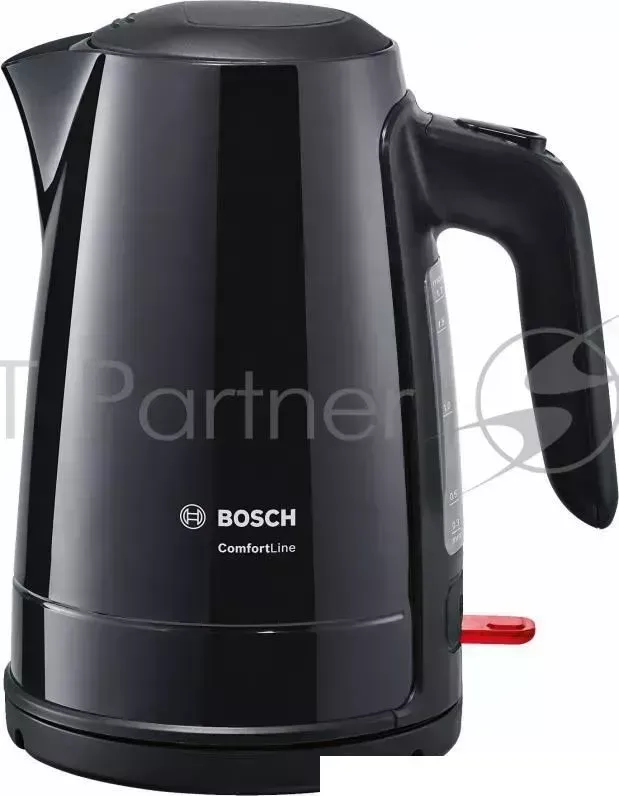 Чайник электрический BOSCH TWK6A013 1.7л. 2400Вт черный корпус: пластик