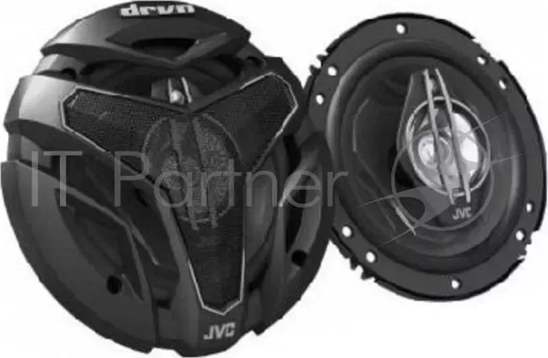 Колонки автомобильные JVC CS ZX630U 300Вт 89дБ 4Ом 16см 6дюйм ком.:2кол. коаксиальные трехполосные
