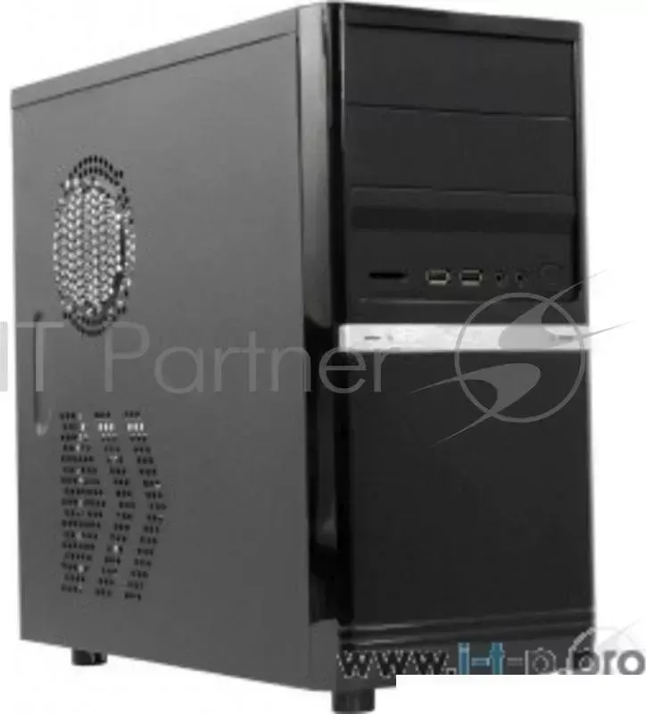 Корпус PowerCool S6006-500W (Midi Tower, Black, ATX 500W-120mm, 24+8pin)