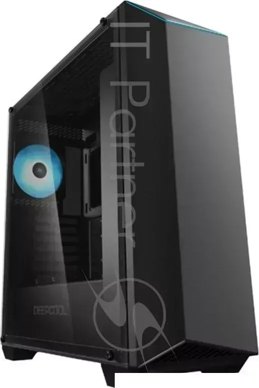 Корпус Deepcool EARLKASE V2 без БП, большое боковое окно, черный, RGB, ATX DEEPCOOL V2