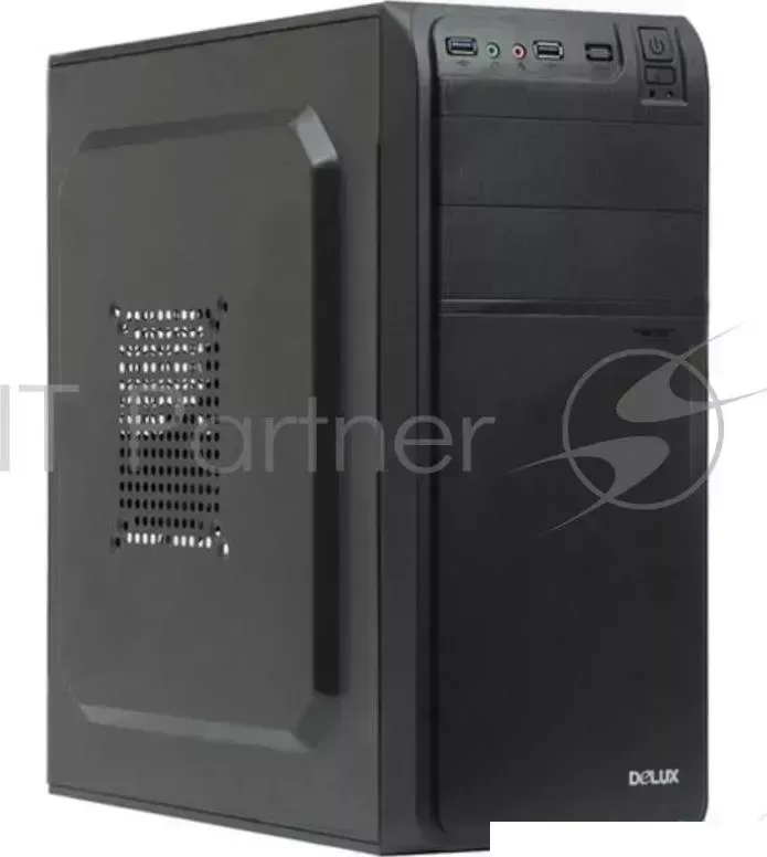 Корпус MidiTower DELUX DW600, 450W (черный) ATX 2.03, Tac 1.1