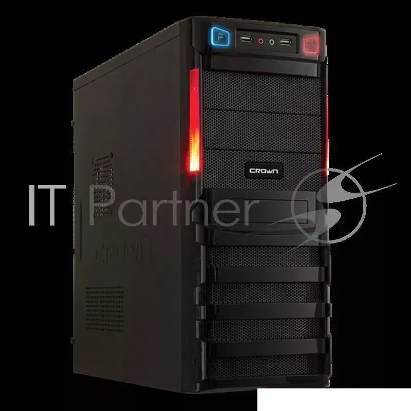Корпус CROWN Корпус Miditower CMC-SM162 black ATX (CM-PS450W smart) CROWN а Кроун CMC SM162 CM PS450W smart