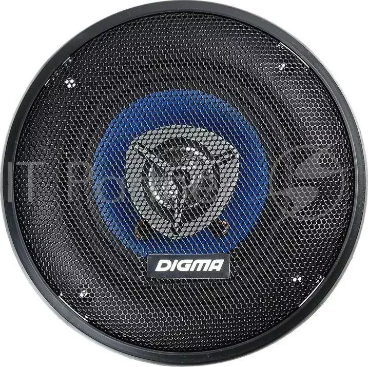 Автоакустика DIGMA DCA B402 160Вт 90дБ 4Ом 10см 4дюйм ком.:2кол. коаксиальные двухполосные