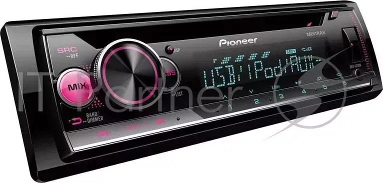 Автомагнитола CD Pioneer DEH-S210UI 1DIN 4x50Вт PIONEER CD