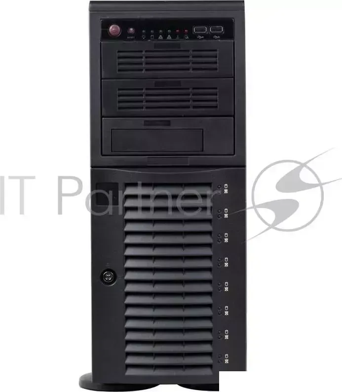 Корпус SUPERMICRO SC743TQ-865/Tower Extended ATX, 7 слотов, 2xUSB2.0, PSU 1 x 865Вт, Черный Supermicro 7 1 x