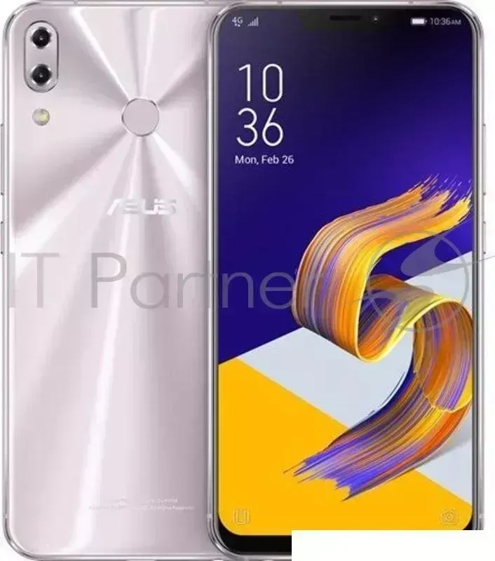 Смартфон ASUS ZS620KL 2H033RU METEOR SILVER/6.2"FHD /Qualcomm 845/6GB/64GB/And 8.0/12 8MP/8MP/NFC/3300mAh
