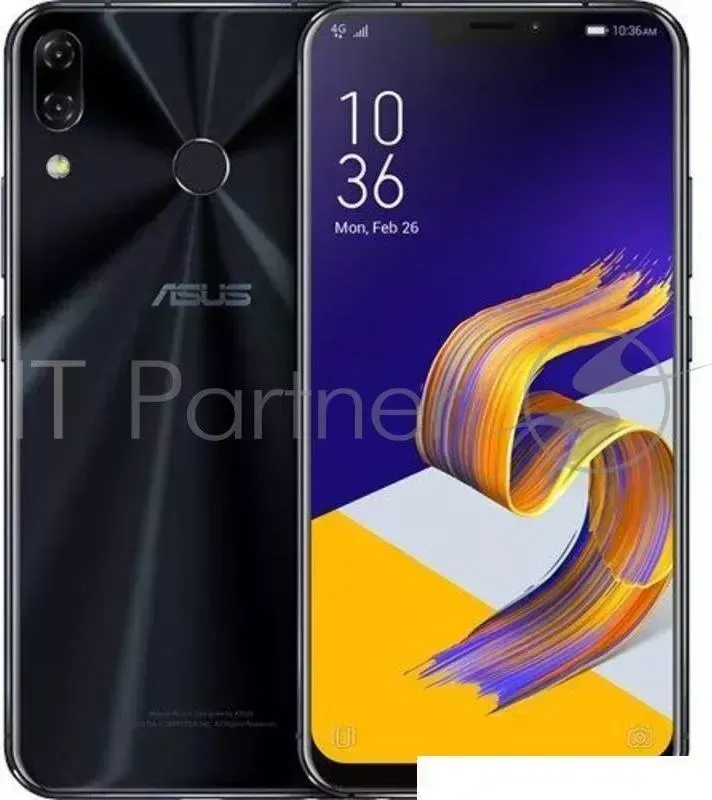 Смартфон ASUS ZS620KL 2A031RU MIDNIGHT BLUE/6.2"FHD /Qualcomm 845/6GB/64GB/And 8.0/12 8MP/8MP/NFC/3300mAh