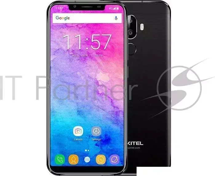 Смартфон OUKITEL U18 Black Диагональ дисплея:5.85 "Разрешение дисплея:1512х720 пиксКамера:13 МП, 5 МППроцессор:8 ядер а , 1.5 ГГцВстроенная память:64 ГБЕмкость батар