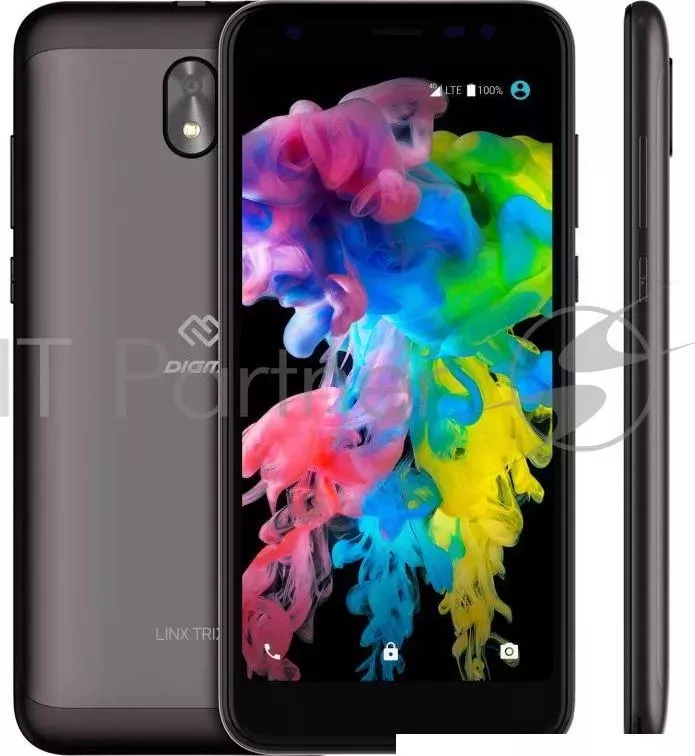 Смартфон DIGMA Trix 4G Linx 16Gb 2Gb темно коричневый моноблок 3G 4G 2Sim 5.5" 720x1440 Android 8.1 8Mpix WiFi BT GPS GSM900/1800 GSM1900 TouchSc MP3 FM microSD max6