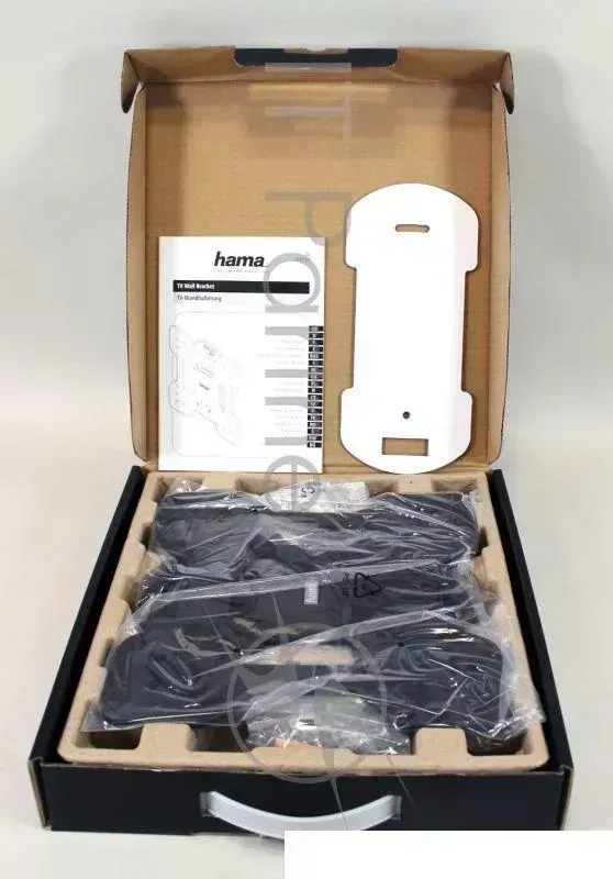 Кронштейн для телевизора Hama FIX TV Premium черный 19"-48" макс.25кг настенный HAMA TV