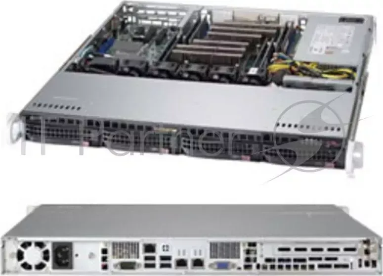 Корпус SuperMicro CSE-813MFTQC-505CB 500W