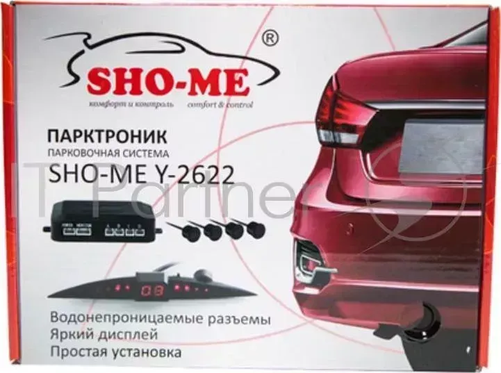 Парковочный Радар Sho-Me Y-2622 4 датчика 22мм черный SHO-ME 4