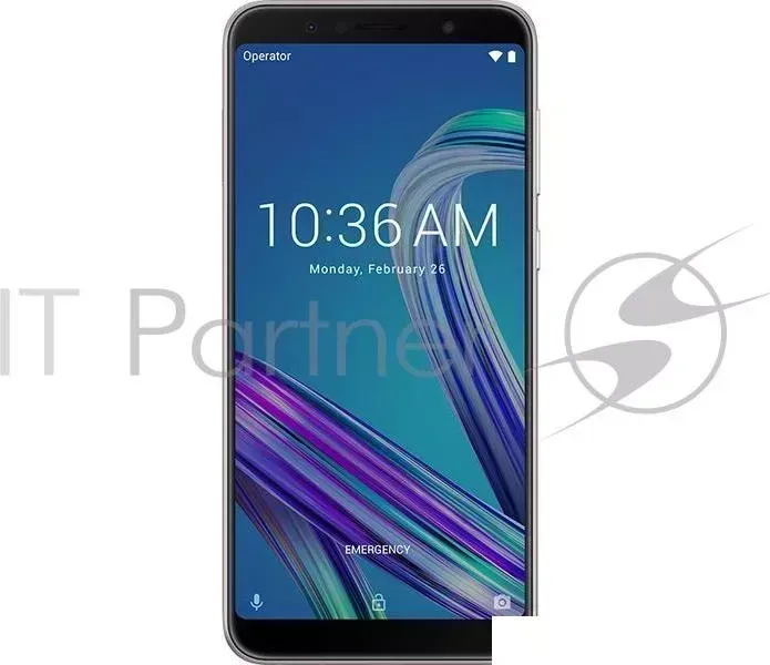 Смартфон ASUS Zenfone Max Pro М1 ZB602KL DS 6(2160x1080)IPS LTE Cam (13+5d/8) SDM636 1.8ГГц(8) (3/32)Гб A8.1 5000мАч Серебристый 90AX00T2-M00060