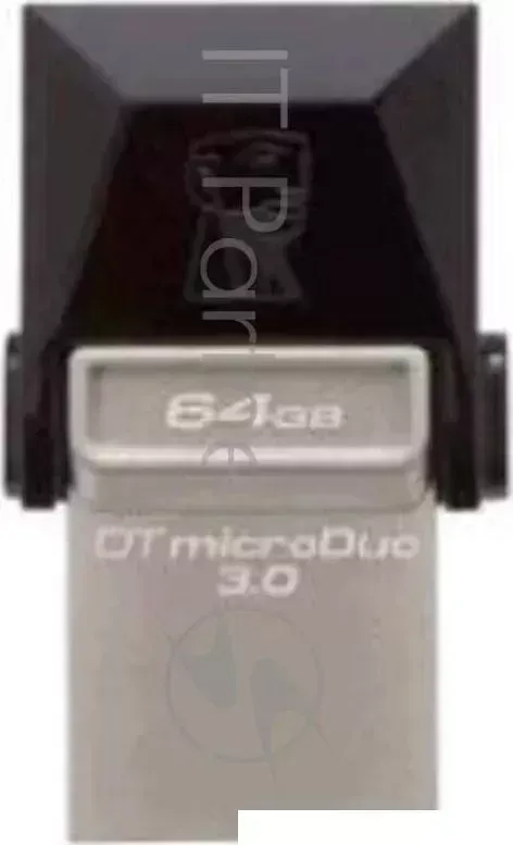 Флеш Диск KINGSTON 32Gb DataTraveler microDuo DTDUO3/32GB USB3.0 черный