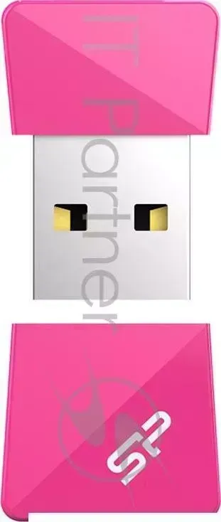 Флеш накопитель 32GB SILICON POWER Touch T08, USB 2.0, Розовый
