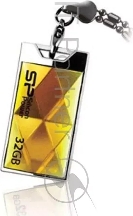 Флеш Диск SILICON POWER 32Gb Touch 850 SP032GBUF2850V1A USB2.0 янтарный USB 2.0