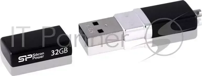 Флеш Диск SILICON POWER 32Gb Luxmini 710 SP032GBUF2710V1K USB2.0 черный