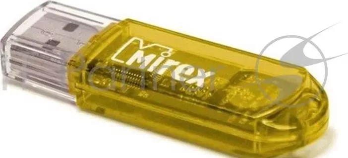 Флеш накопитель 16GB MIREX Elf, USB 2.0, Желтый