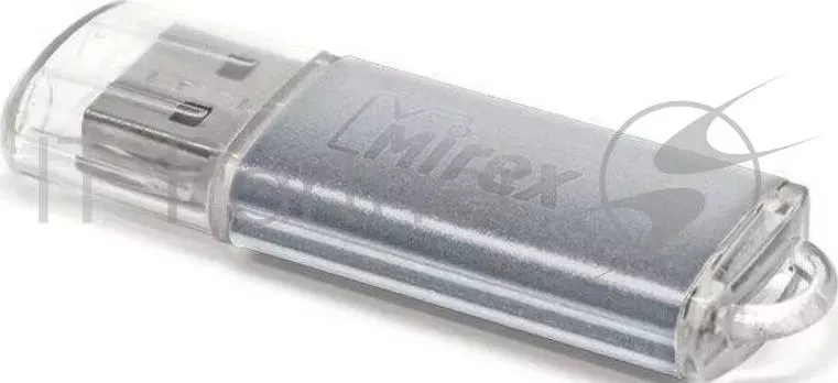 Флеш накопитель 16GB MIREX Unit, USB 2.0, Серебро