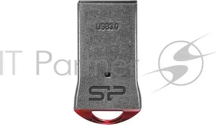 Флеш Диск SILICON POWER 16Gb Jewel J01 SP016GBUF3J01V1R USB3.1 серебристый/красный