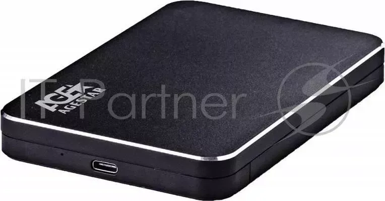 Внешний корпус для HDD AGESTAR 3UB2A18C SATA алюминий черный 2.5"