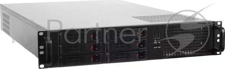 Корпус Exegate Pro 2U660 HS06 RM 19", высота 2U, глубина 660, БП 600ADS, 6xHotSwap, USB