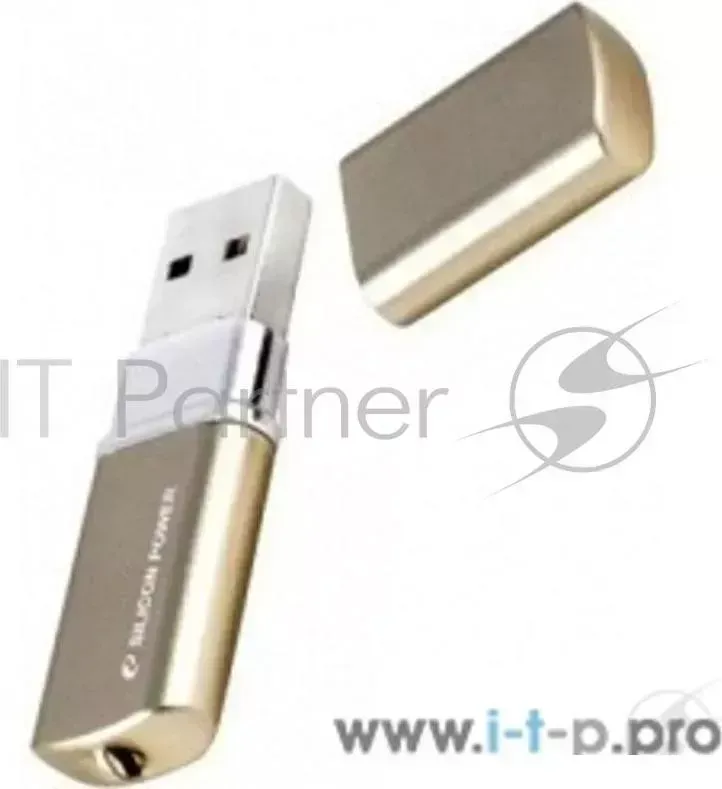 Флеш Диск SILICON POWER 64Gb Luxmini 720 SP064GBUF2720V1D USB2.0 бронзовый USB 2.0