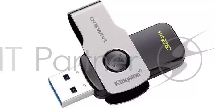 Флеш накопитель 32GB KINGSTON DataTraveler SWIVL USB 3.1 Metal/color