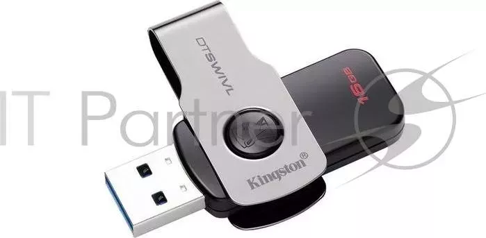 Флеш накопитель 16GB KINGSTON DataTraveler SWIVL USB 3.1 Metal/color
