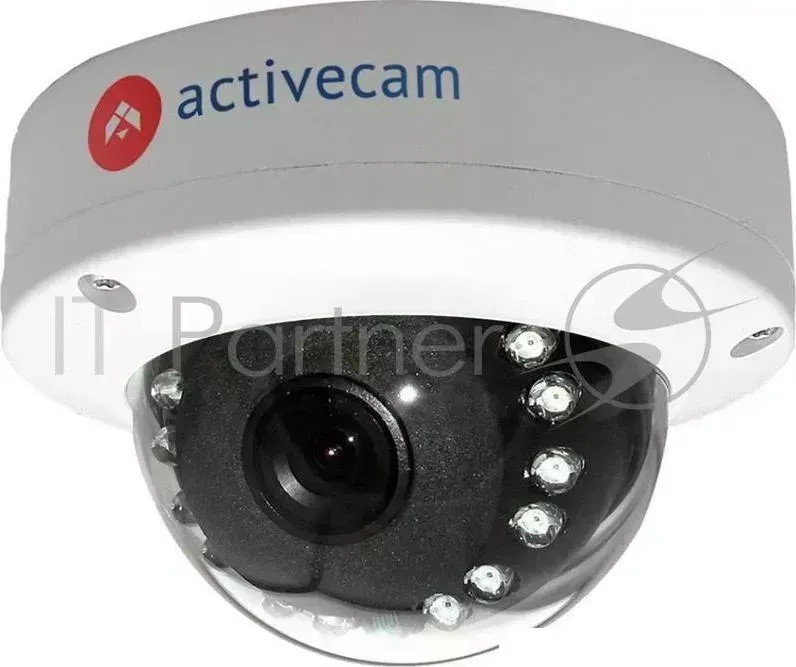 Видеокамера IP ActiveCam AC D3121IR1 3.6 3.6мм цветная корп.:белый IP AC- -