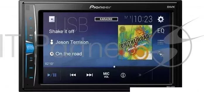 Автомагнитола Pioneer MVH-A100V 2DIN 4x50Вт