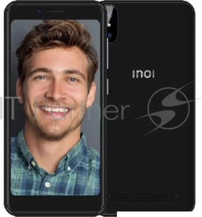 Смартфон INOI 3 LITE BLACK Дисплей 5", разрешение 960x480 пикс. Android 7.0. Процессор MTK6580, 1200 МГц. Память 8 Гб. Камера 8 Мпикс, фронтальная 5 М