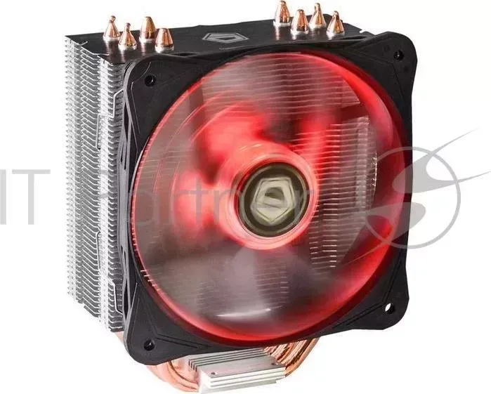 Вентилятор Cooler ID-Cooling SE-214L-R 150W/PWM/ Red LED/ all Intel/AMD/Screws