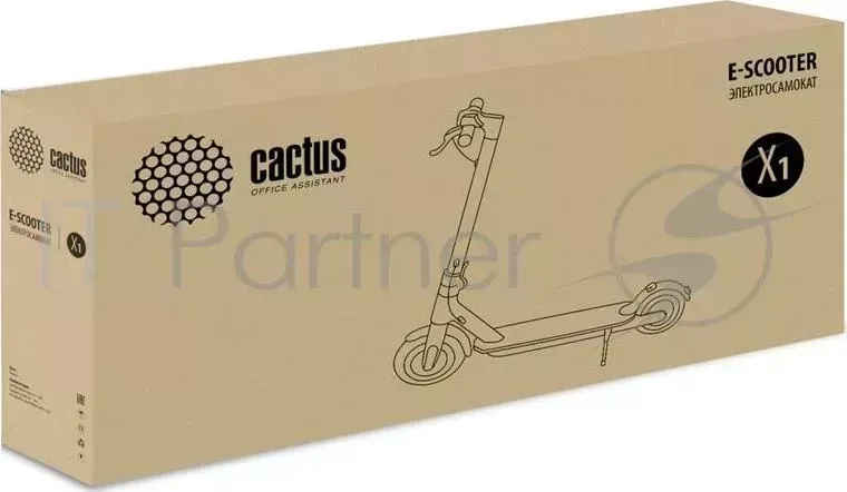 Электросамокат CACTUS CS ESCOOTER X1 4000mAh черный