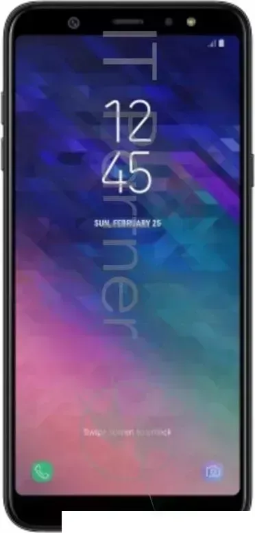 Смартфон SAMSUNG SM A605F Galaxy A6 2018 32Gb 3Gb черный моноблок 3G 4G 2Sim 6" 1080x2220 Android 8.0 16Mpix 802.11abgnac BT GPS GSM900/1800 GSM1900 TouchSc MP3 mic