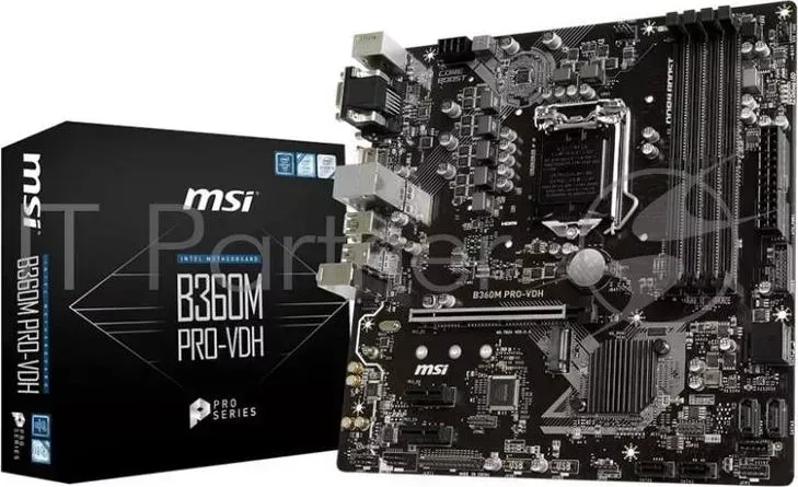 Материнская плата B360 S1151 MATX B360M PRO-VDH MSI M